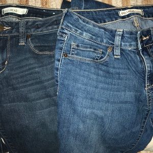 2 for 1 Bullhead Black Super Skinny Jeans